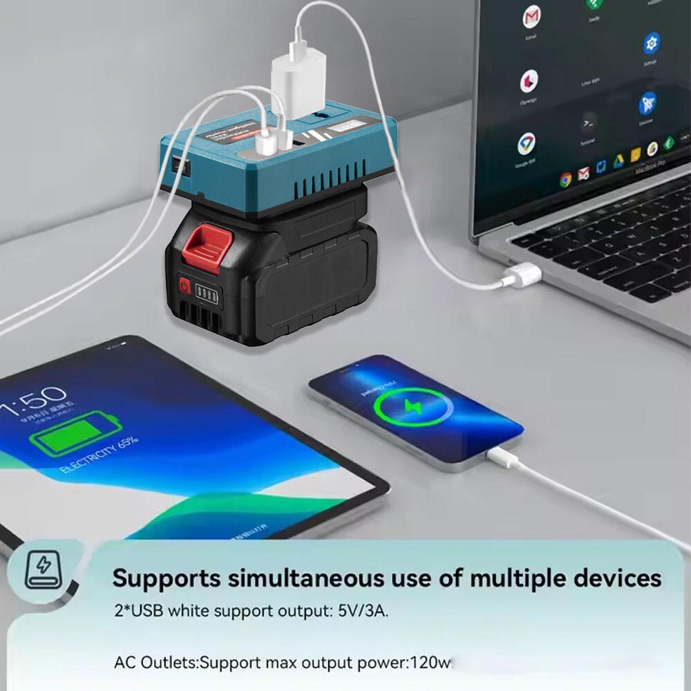 محول طاقة 150W لبطارية ماكيتا 18V