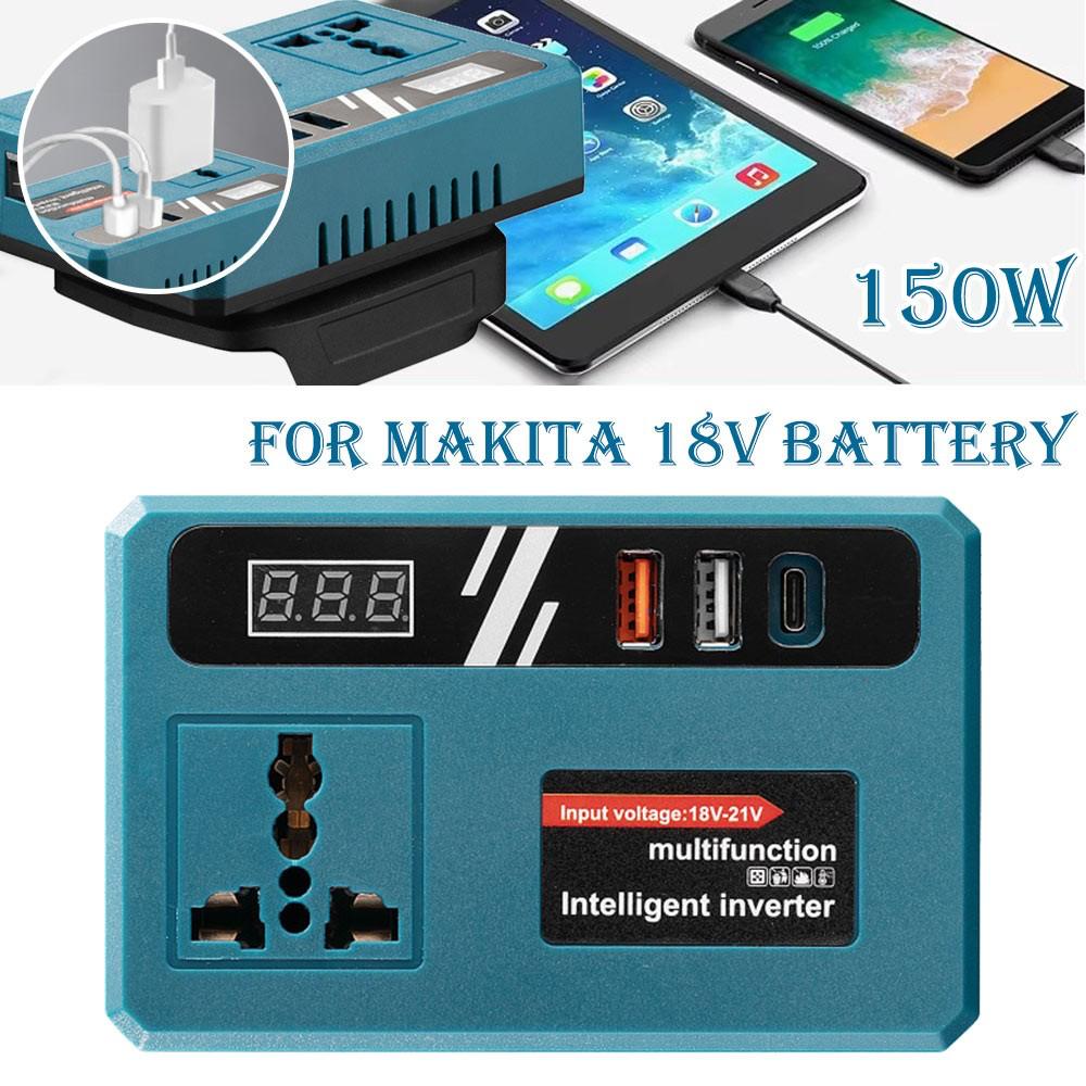 محول طاقة 150W لبطارية ماكيتا 18V